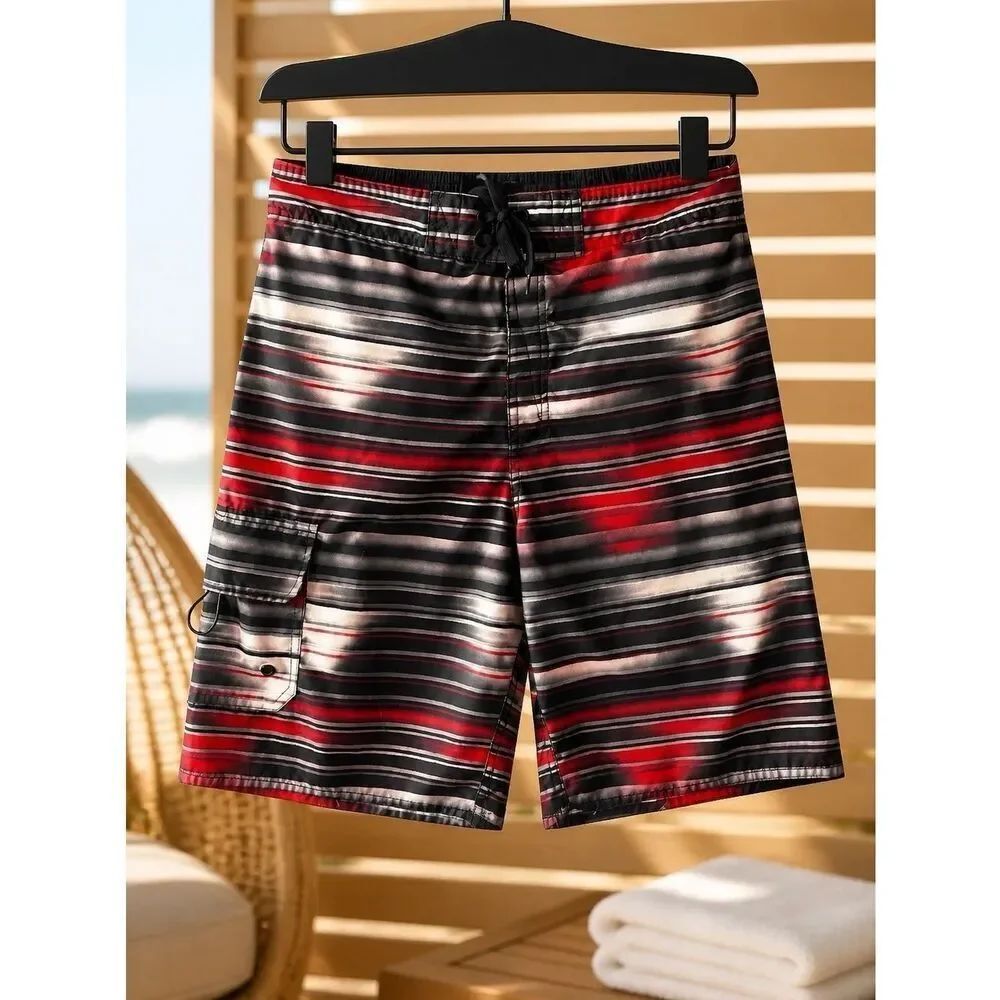 Joe Boxer Size L Men's Bathing Suit 10”